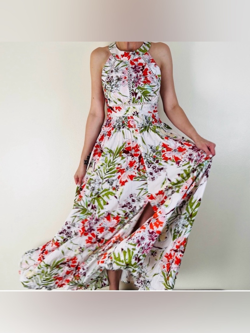 EUC ANTHROPOLOGIE Abel the Label Maxi Dress